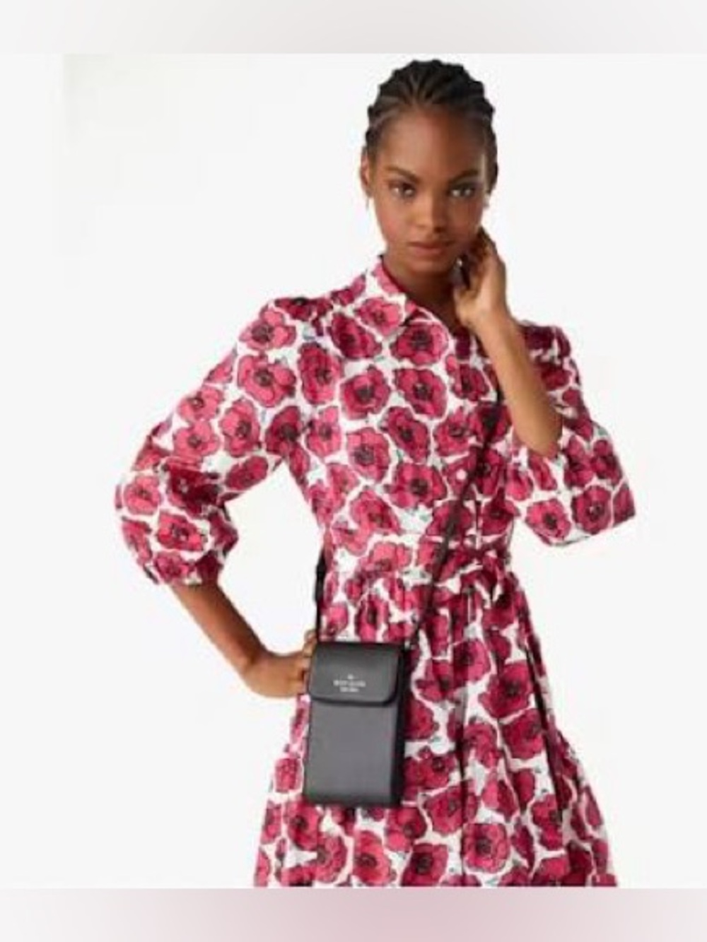 Kate Spade New York Madison North South flip phone crossbody purse in color